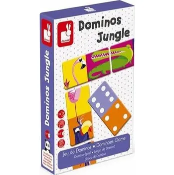 Desková hra Stolní hra domino Džungle Janod