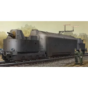 Plastikový model German Armored Train PanzerTriebwagen Nr.16 - Trumpeter 00223