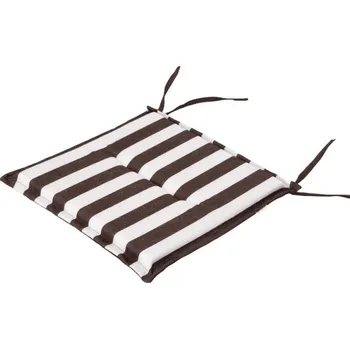 Podsedák Podsedák na zahradní židli FROG hnědé pásy