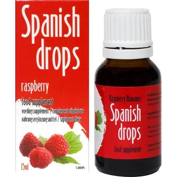COBECO pharma - Spanish Drops Raspberry Romance 15ml - španělské mušky s příchutí malin