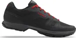 GIRO Gauge tretry (Black/Bright Red) Velikost: 49