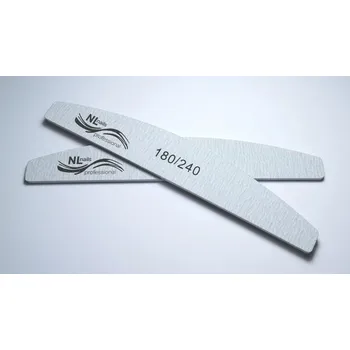Přípravek na nehty NL nails professional PILNÍK HALF-MOON 180/240 Varianta: 50KS