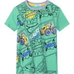 CHLAPECKÉ TRIČKO Kugo zelené WP7313 (Chlapecké tričko s krátkým rukávem)