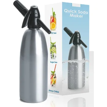 Výrobník sody Výrobník Sody Quick Soda SA-01A stříbrný 1 litr