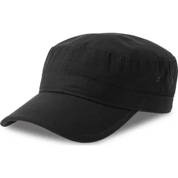 Pracovní přilba Atlantis Headwear Kšiltovka Army-S, vojenská, ripstop COT33028600299-black Černá UNI