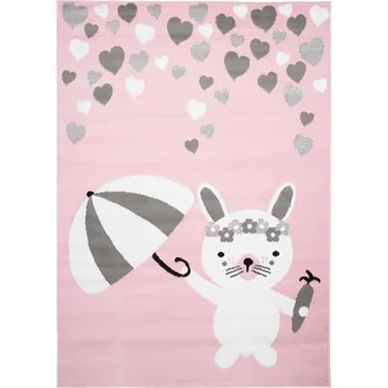 Koberec Dětský koberec PINKY Q161A EWL růžový