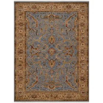 Koberec Koberec KESHAN třásně, rám 7875/53544 béžový / modrý