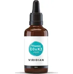 Viridian Liquid Vitamin D3 & K2 50 ml