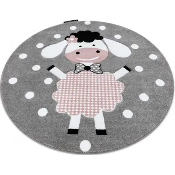 Koberec Koberec KRUH PETIT DOLLY šedý