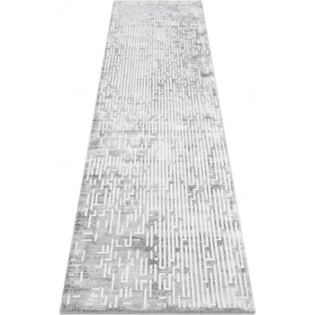 Koberec Koberec AKRYL VALS 3943 Labirynt šedý / sloní kost