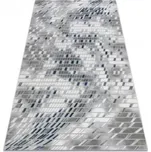 Koberec AKRYL VALS 8375 Geometricky, sloní kost / šedý