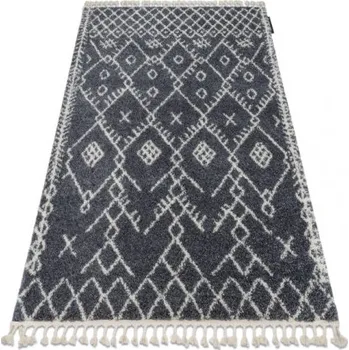 Koberec Koberec BERBER TANGER B5940 šedý / bílý Fredzle berber marokánský