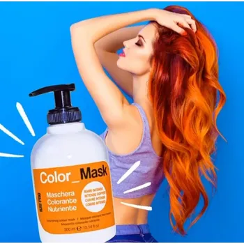 Barva na vlasy Měděná oživující maska na vlasy KAYPRO