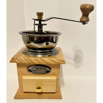 Mlýnek na kávu Dřevěný mlýnek na kávu CAFE