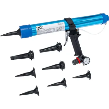 Vytlačovací pistole Pneumatická pistole na kartuše, max. tlak 5,9 bar, 1/4" - B70336