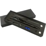 Taktické pero ARDAK na sebeobranu a přežití, propiska, nůž na pásy, rozbíječ okna, svítilna - matná černá