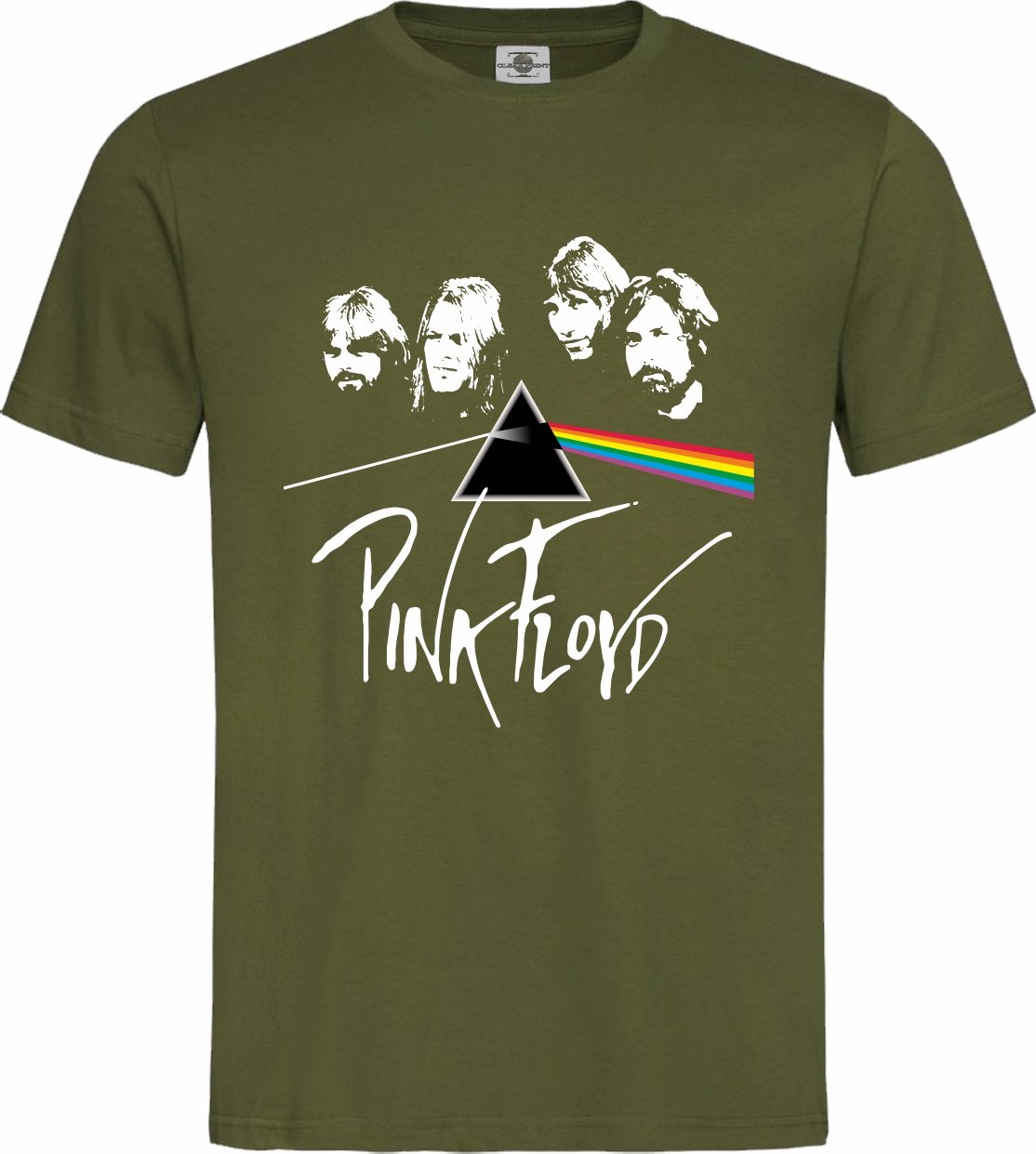 Tričko Pink Floyd Druh: Pánské, Barva: Khaki, Velikost: L