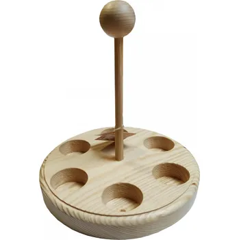 nosiče na kolo Kulatý nosič na 6 štamprlí