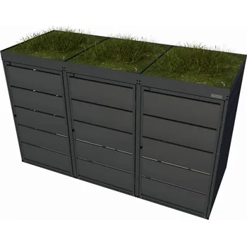 Odpadkový koš Kryt na popelnici KUBA 240-3 AGRO