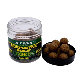 JetFish Jet Fish Legend Range Rozpustné boilie RAK GLM 20mm 250ml