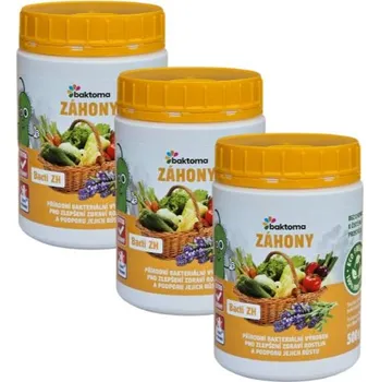 Hnojivo Bacti ZH - stimulátor zdraví rostlin pro záhony - 0,5 kg BACTI ZH - AKCE: 3 x 0,5 kg