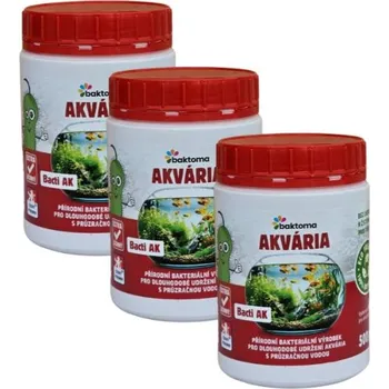 Jezírková chemie Baktoma Bacti AK - Bakterie do akvária - 0,5kg BACTI AK - AKCE: 3 x 0,5 kg