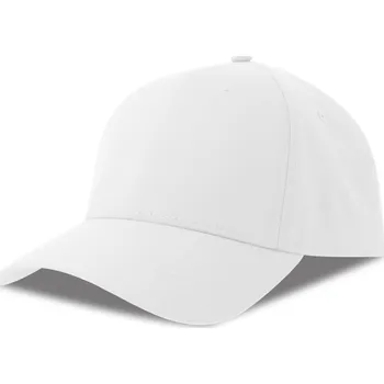 Pracovní přilba Atlantis Headwear Kšiltovka Yukon, 6 panelová COT33027200199-white Bílá UNI
