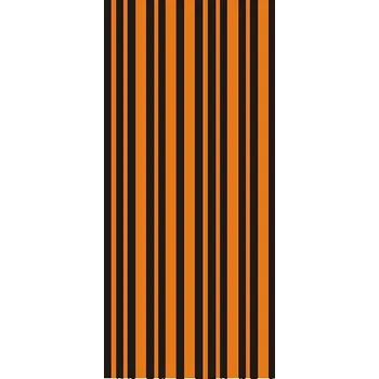 STRO.M propagace Samolepka DT009 32x17cm Označení fází (oranžový podklad, černé pruhy)