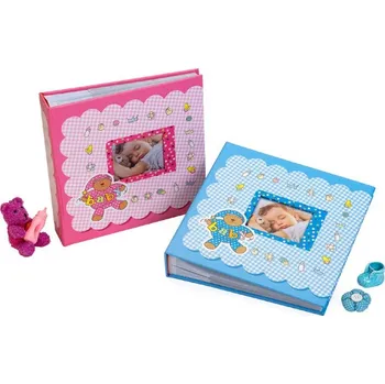 Fotoalbum Dětské fotoalbum 10x15/200 foto NICE růžové kph