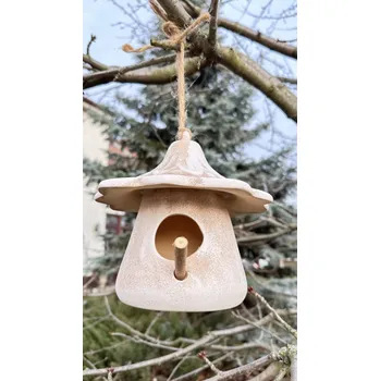 Pro ptáka Keramická budka pro ptáčky