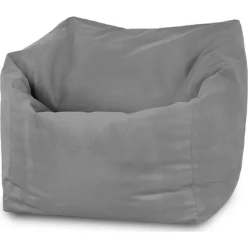 Sedací pytel Sedací vak AMALFI plyš ocelový