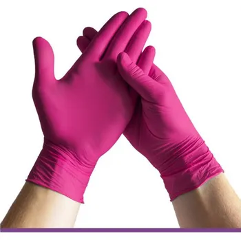 Pracovní oblečení Espeon Nitril Ideal tmavě růžové 100 ks