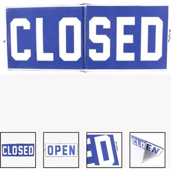 Plechová cedule Plechová retro cedule Open Closed interaktivní