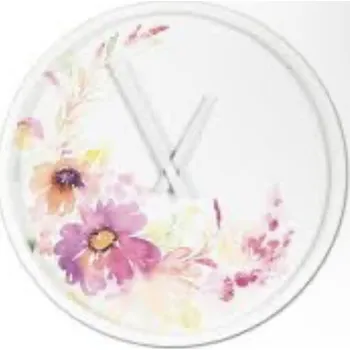 Hodiny Hodiny na zeď Květiny