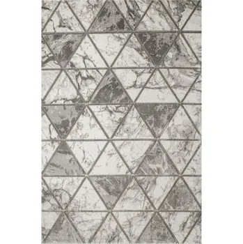 Koberec Koberec Felix 9711A mramor / kosočtverce, krémový / šedý