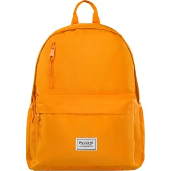 Městský batoh Žlutý batoh Vibe s neonovou podšívkou