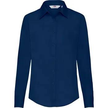 Dámská košile Fruties Dámská košile s dlouhým rukávem Rrezar tmavě modrá XXL