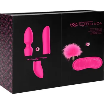 Vibrátor Shots Switch Pleasure Kit 4 pink sada vibrátorů