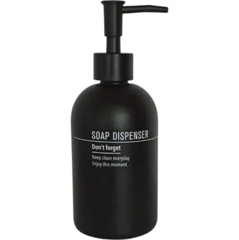 Dávkovač mýdla BISK Dávkovač mýdla Sente, keramický, černý/potisk