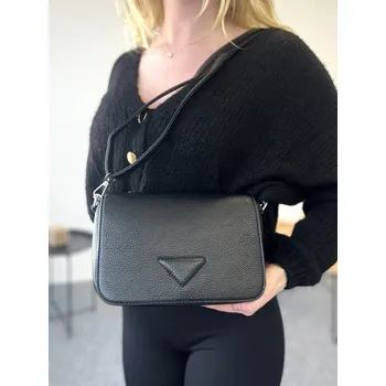Kabelka Černá moderní crossbody kabelka , VELIKOST UNI