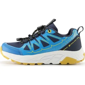 Dětská móda Dětská outdoorová obuv ALPINE PRO KYRO 35 Modrá, Černá, Bílá