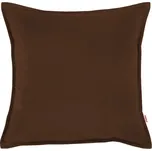 Čtvercový polštář hnědý