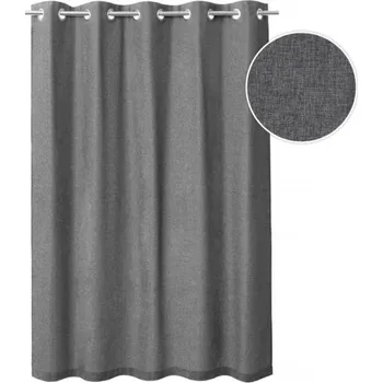 Vánoční ozdoba Zahradní závěs WAWE 190 cm grafitový