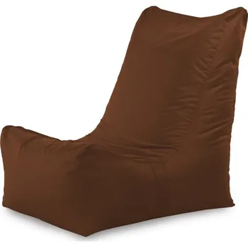 Sedací pytel Moderní křeslo DISTINTO hnědé (OUTDOOR)