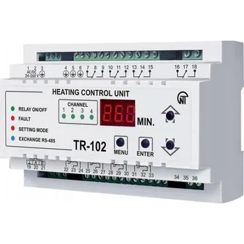 Digitální relé pro kontrolu teploty TR-102 Novatek Electro