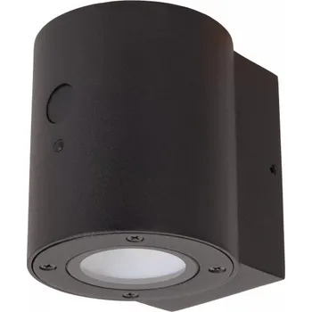 Venkovní osvětlení Lucide PERTH - Nástěnné svítidlo vnitřní/venkovní - LED stmívatelné - 1x1W - IP65 - Senzor Den/Noc - Černá