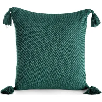 Povlečení Povlak na polštář POLY 03 tmavě zelený