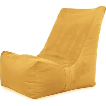 Sedací pytel Moderní křeslo DISTINTO hořčicová