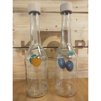 Láhev Láhev s potiskem - ovoce 0,5l