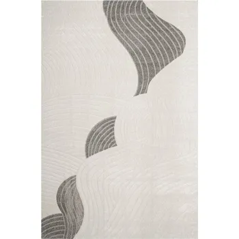 Koberec Koberec Teno F0280 vlny, krémový / šedý